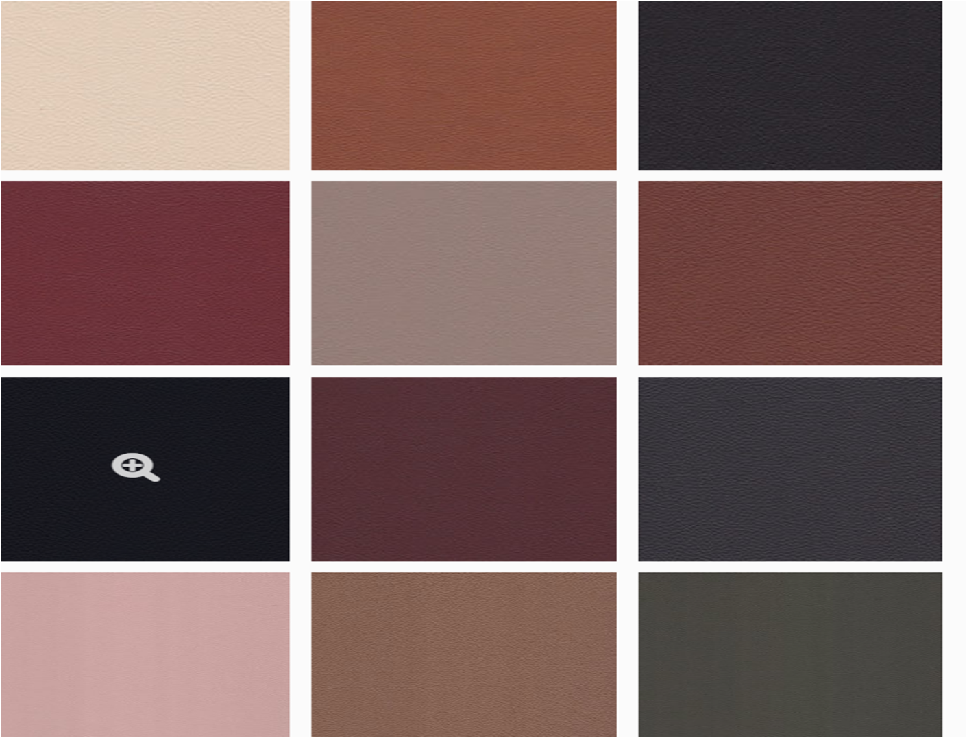 Leather Colour Chart